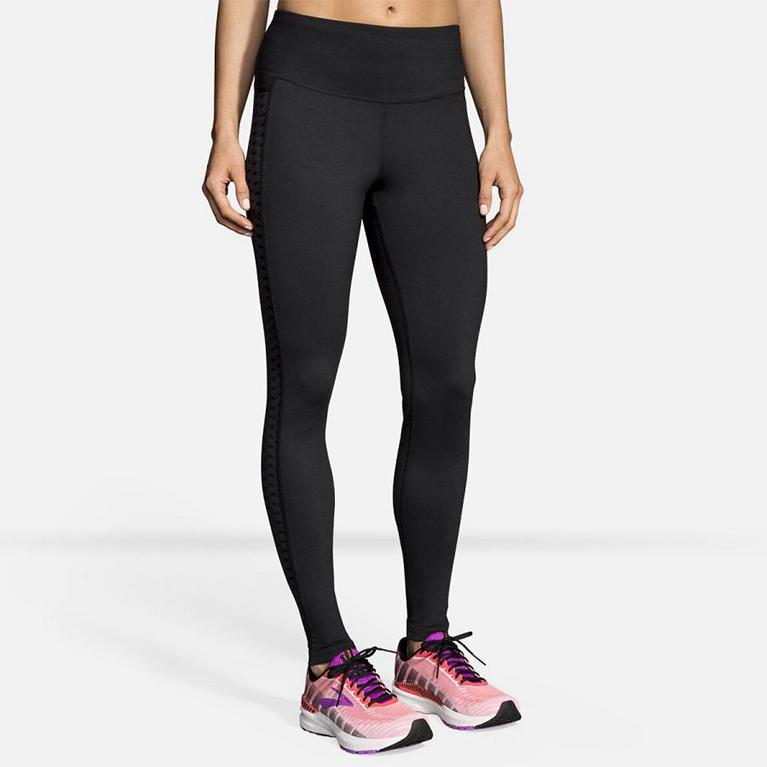 Brooks GREENLIGHT Running Leggings Womens Canada - Grey (TXP678359)